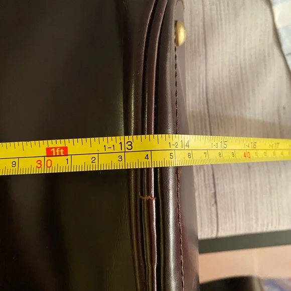 Patricia Nash leather leopard print bucket Bag - Picture 10 of 14